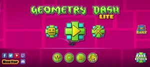 Играю в geometry dash прошел первый уровень на сто процентов!!! Первая часть