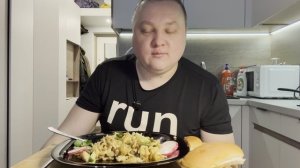 Сыр тофу треска мукбанг