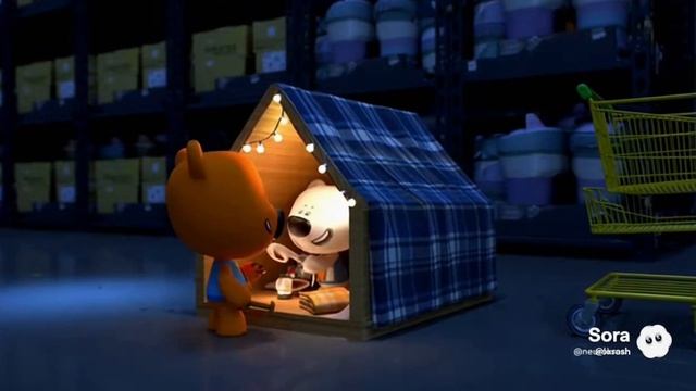 Мимимишки но эпизод сделал ИИ  Кеша и Тучка попали в IKEA 1 эпизод