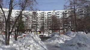 МОСКВА.  Ул. Довженко. КРУГЛЫЙ ДОМ! Дом-бублик.