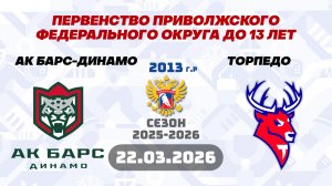 АК БАРС-ДИНАМО vs ТОРПЕДО 2013