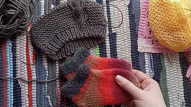 15-21 марта Неделя лентяйновязальная и при этом 5 готовых работ!!! #вязовлог #вязание #handmade