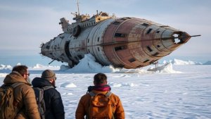 Строения прошлой цивилизации переживших катастрофу обнаружили в Антарктиде