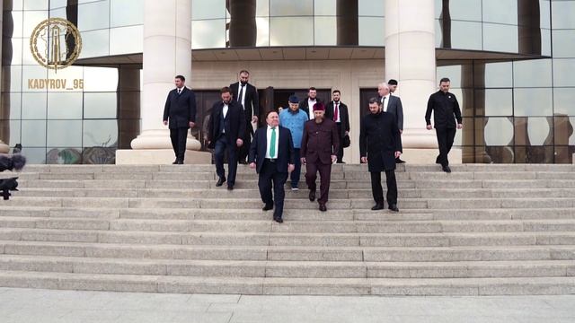 Кадыров опубликовал видео встречи с Калиматовым