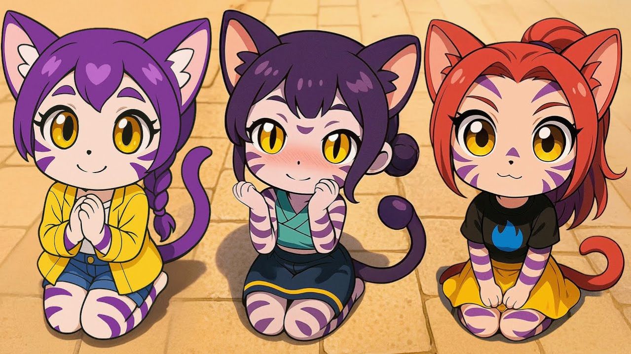 Сборник котят-демонов РУМИ ЗОИ МИРА