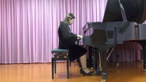 Ф. Лист "Юношеский этюд " №2. Исп. Кострикова Арина