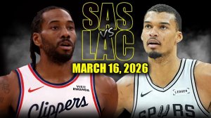 17.03.2026 | ОБЗОР МАТЧА | Лос-Анджелес Клипперс - Сан-Антонио Спёрс | Highlights