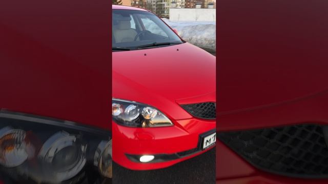 Обзор на Мазду 3 БК 1.6 автомат