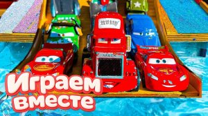 Игрушки из мультика ТАЧКИ ! ИГРАЕМ В ПОЛНУЮ КОЛЕКЦИЮ ИЗ МУЛЬТФИЛЬМА ! ЧАСТЬ 32