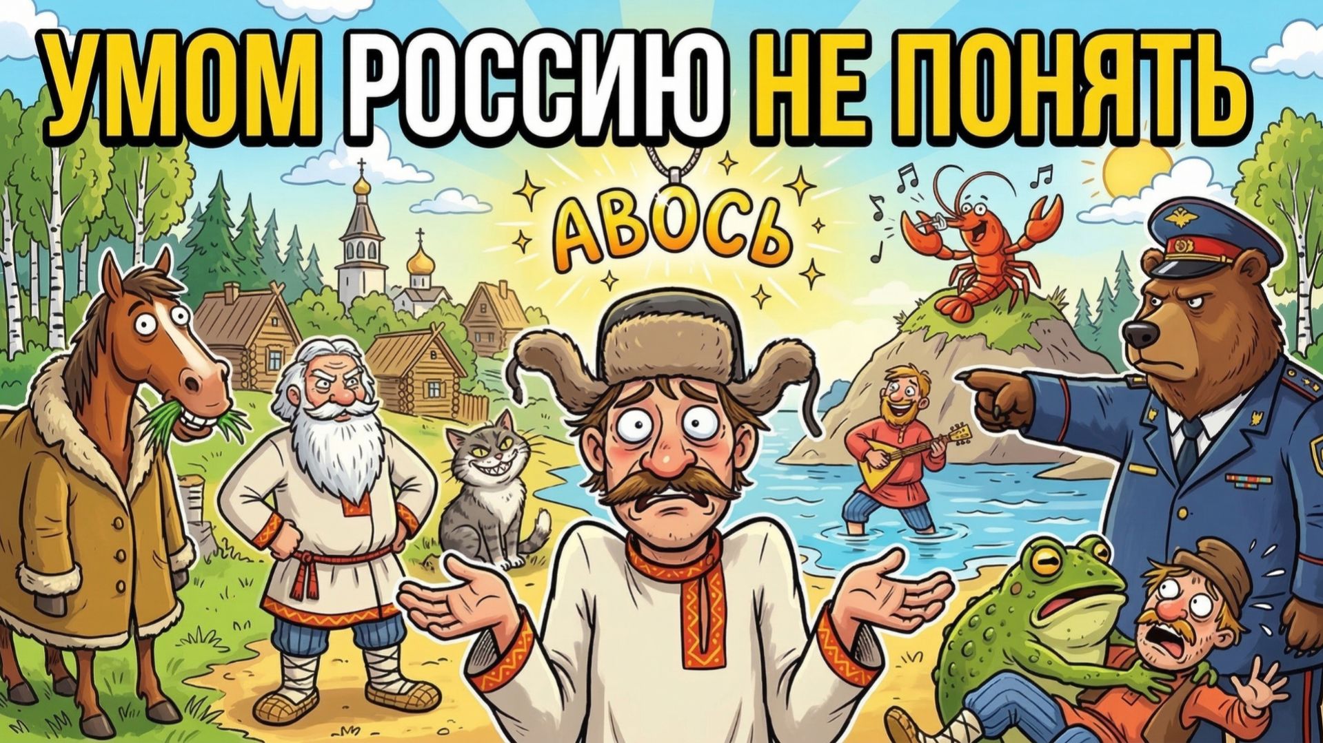 Русские поговорки в песне: Душевный шансон про наш менталитет