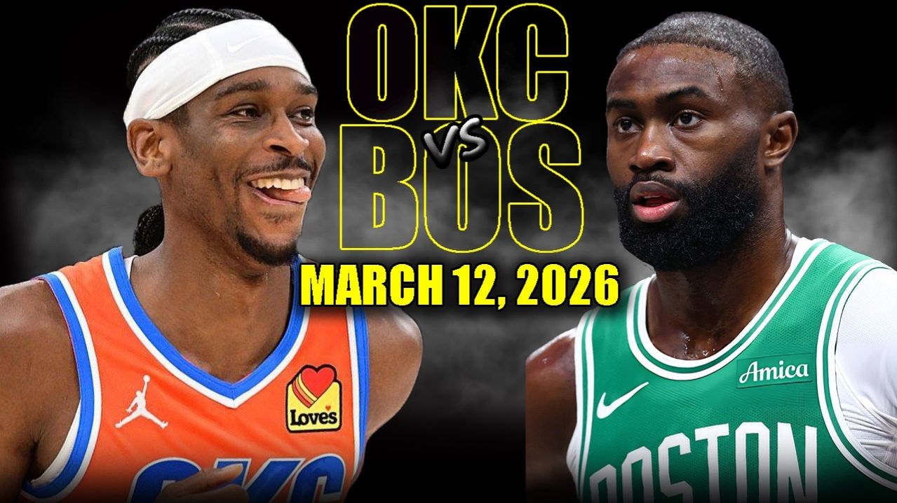 13.03.2026 | ОБЗОР МАТЧА | Оклахома-Сити Тандер — Бостон Селтикс | Highlights