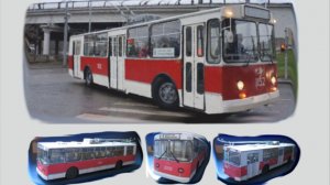 Троллейбус из бумаги  1;43