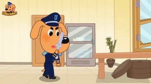 Храбрый шериф Лабрадор, опасная кухня — познавательный мультфильм.