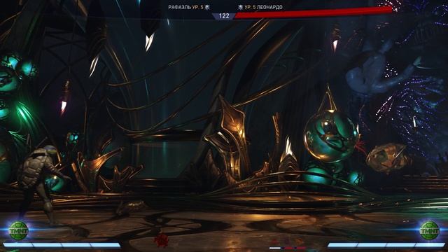 Injustice 2 Raph vs Leo Битва лидеров