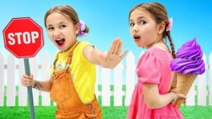 Девочки узнают, как важно делиться и дружить!