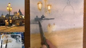 Как нарисовать свет акварелью (пошаговое руководство)