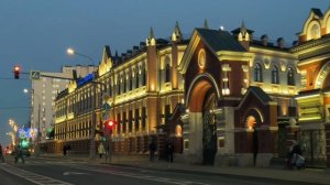 Поездка по центру Москвы