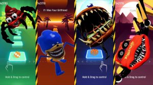 Monsters COFFIN DANCE & TILES HOP Ep. 49