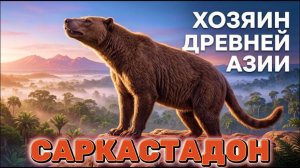 Саркастадон! Как предок современных медведей кошмарил древнюю Азию