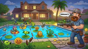 ПОБЕДА ЗОМБИ против растений! Plants vs Zombies ПвЗ PvZ Растения против Зомби