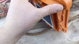 обзор отремонтированного фонаря для диванного  Bushcraftа