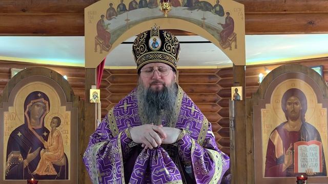 Слово митрополита Павла в канун Недели 4-й Великого поста