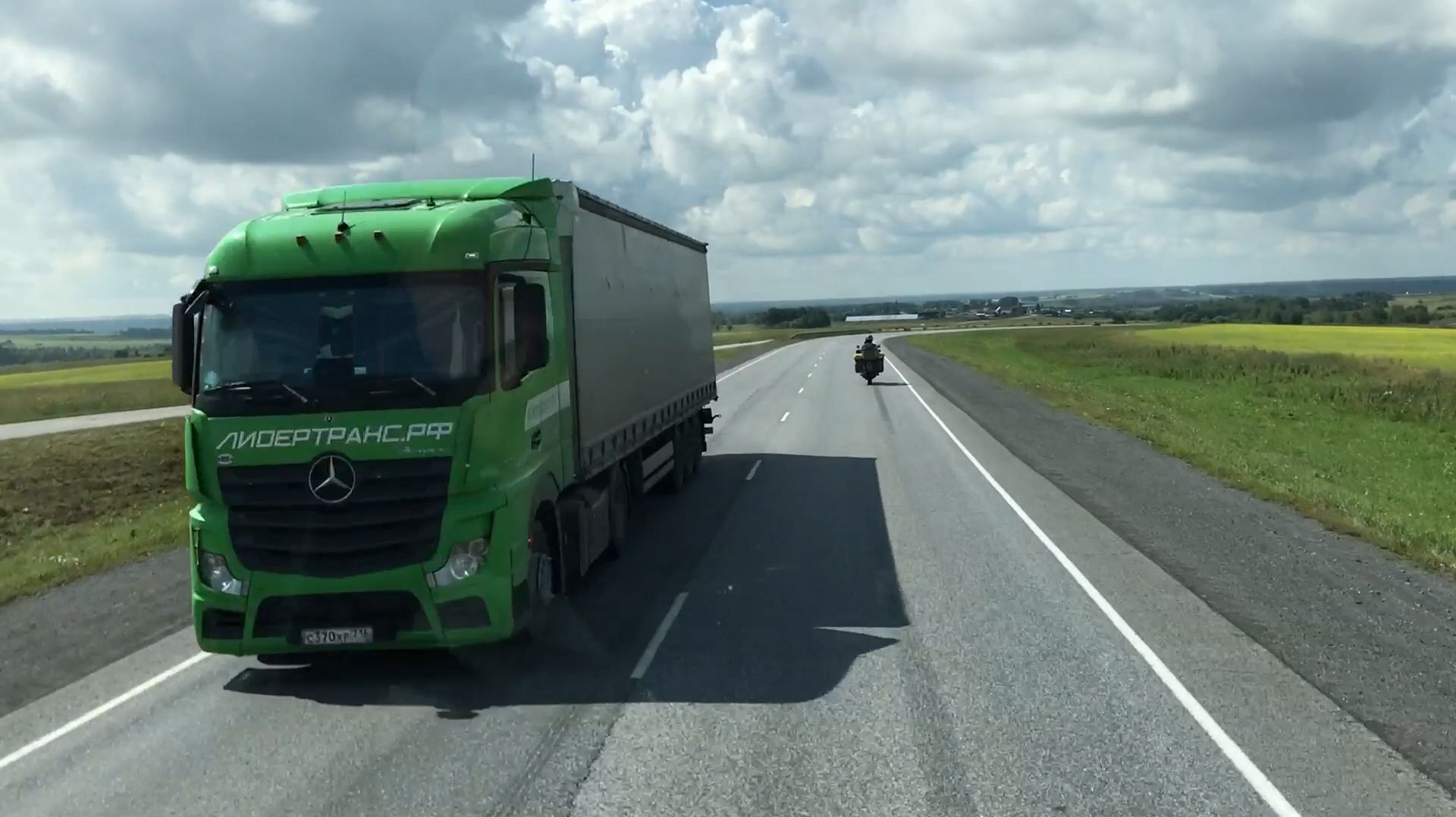 Работа в БТФ. Ачинск - Яшкино, гоним новый СИТРАК.