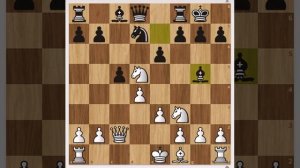 Шахматная ловушка с гениальной и необычной жертвой ферзя