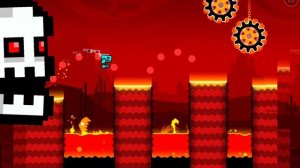 как пройти 1 уровень Geometry Like заморозка