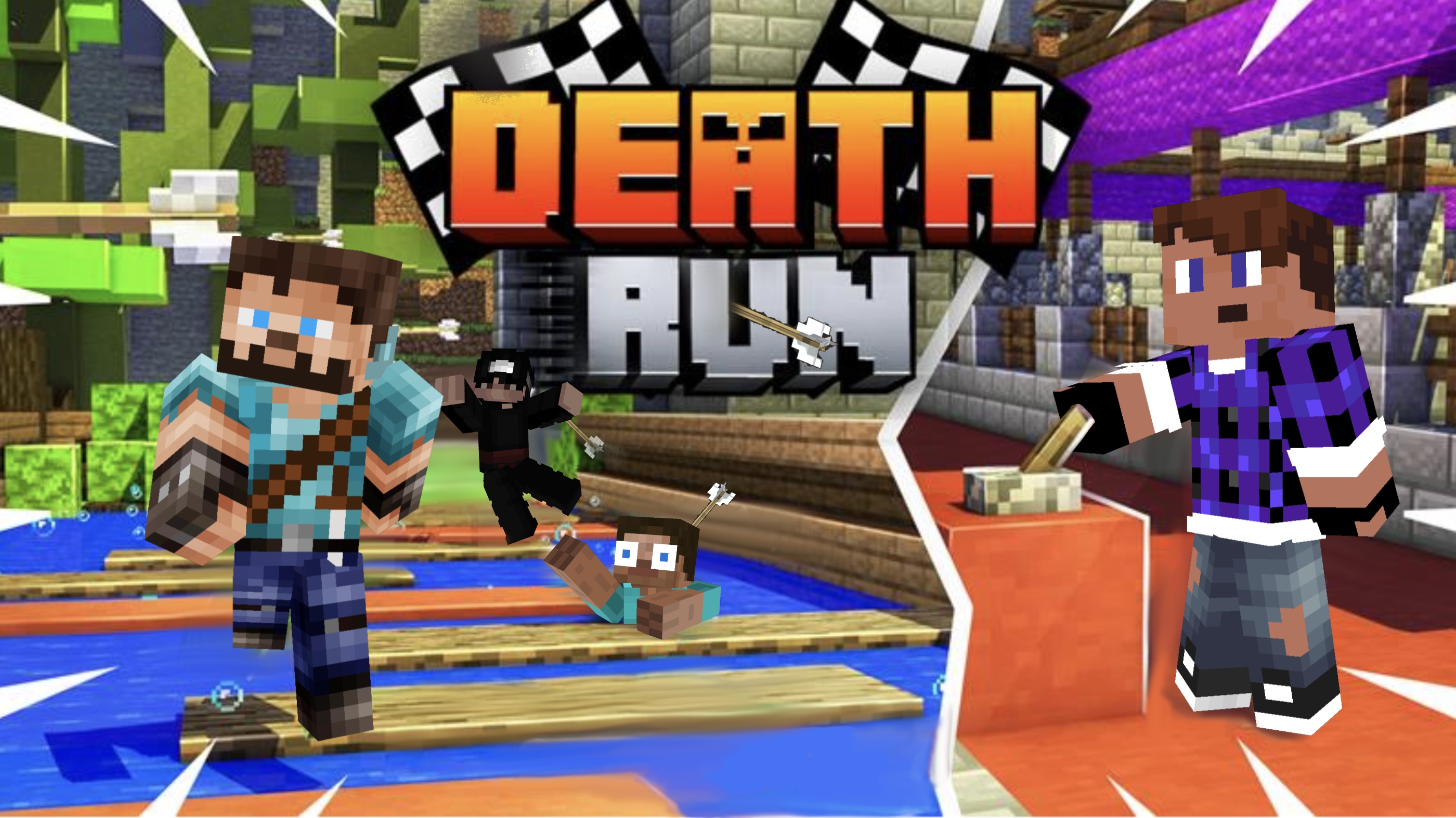 5 способов затролить своих друзей DeathRun -Майнкрафт-