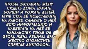 Истории из жизни|Чтобы заставить жену|Аудио рассказы|Аудиокниги слушать онлайн|Жизненные истории