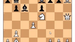 Гениальная шахматная партия с жертвой 2 _качеств_ из 90-ых