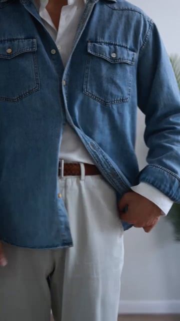 Стиль двойной рубашки