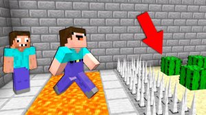 НУБ И ПРО ПРОХОДЯТ ПОЛОСУ ИСПЫТАНИЙ В МАЙНКРАФТ ! НУБИК ПРОТИВ ТРОЛЛИНГ ПАРКУР В MINECRAFT