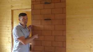 БУРЖУЙКА + ЩИТОК ИЗ КИРПИЧА НА РЕБРО. Видео с объекта.