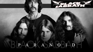 BLACK SABBATH "Paranoid" 1970 Music Video.