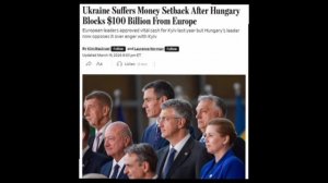 🇭🇺👊🇺🇦 Украина может остаться без денег из-за блокировки Венгрией европейской помощи, — WSJ

▪️В
