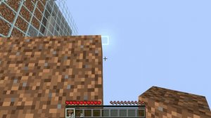 Строю мост на другой остров в майнкрафт