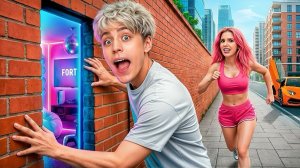 Я Построил СЕКРЕТНЫЕ КОМНАТЫ на УЛИЦЕ ! НАС НИКОГДА НЕ НАЙТИ !