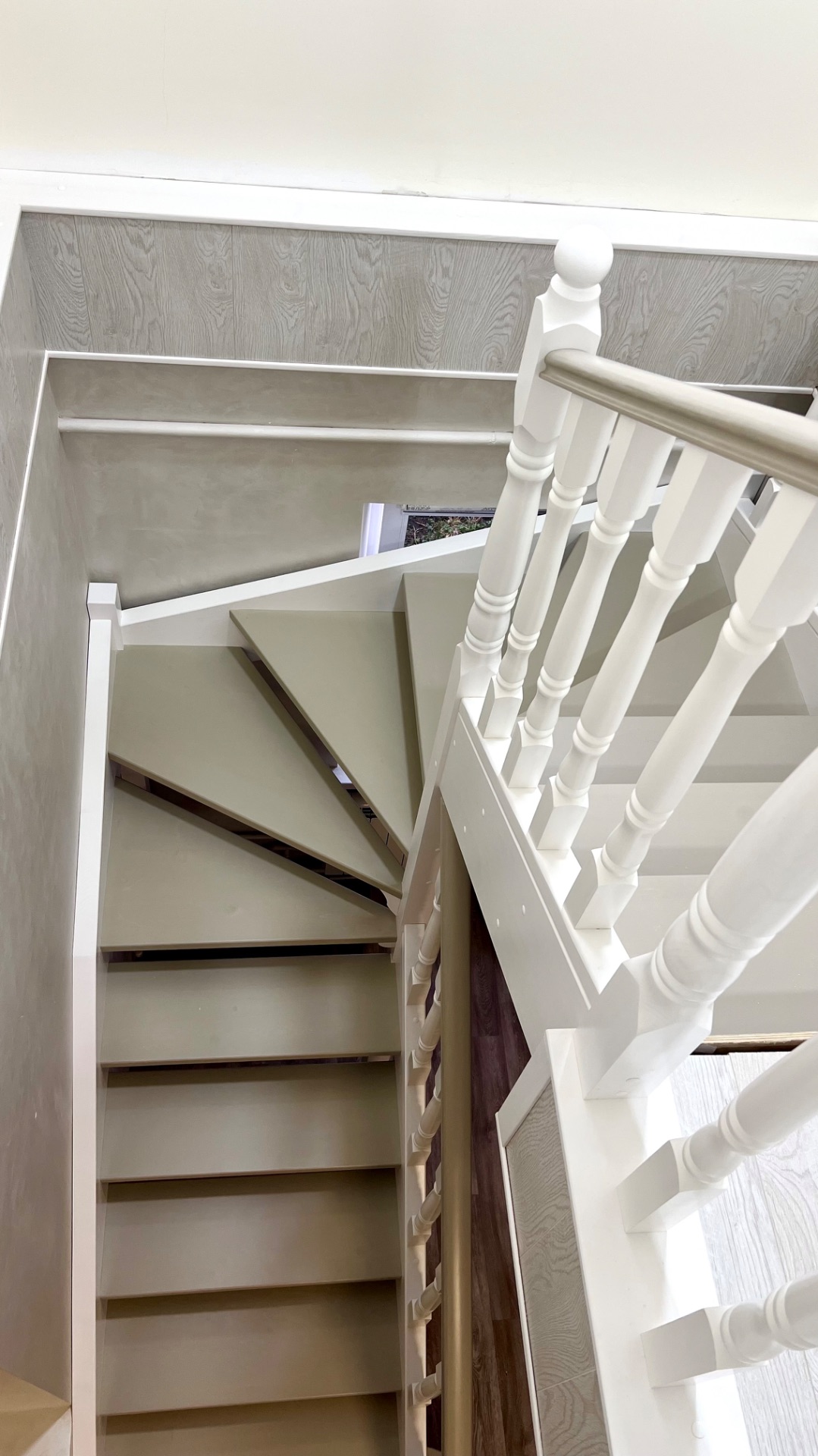 Воздушная лестница с 6-ю забежными(триугольными) ступеньками