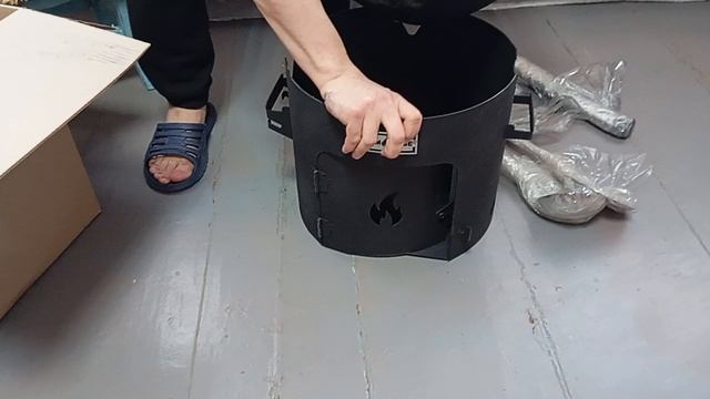 Казан чугунный для плова 12 литров с печкой