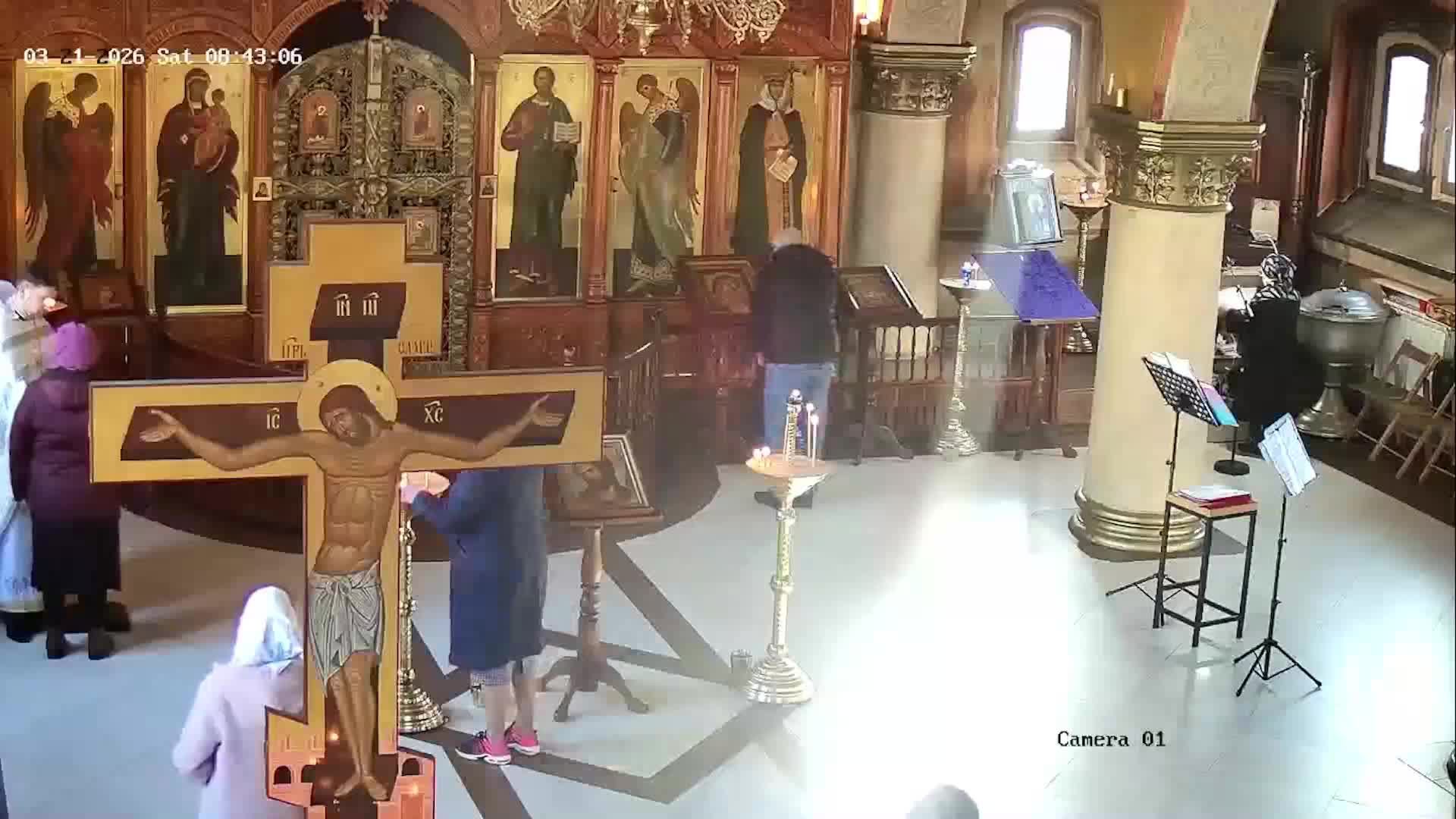 Божественная литургия. Панихида. 9 00. 21.03.2026г. смотреть онлайн