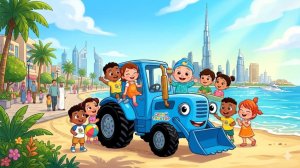 Синий трактор Мультики для малышей. Сборник развивающих видео для детей до 3 лет