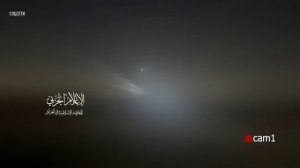 Опубликовано видео запуска баллистической ракеты малой дальности по американской базе в Ираке