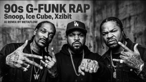 90s G-Funk Rap StreetZ Vol.1  Snoop Dogg, Ice Cube,  Xzibit, Cypress Hill Inspired West Coast Mix