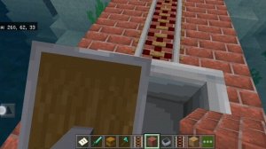 Моя первая железная дорога которые построил Я бы в майнкрафт