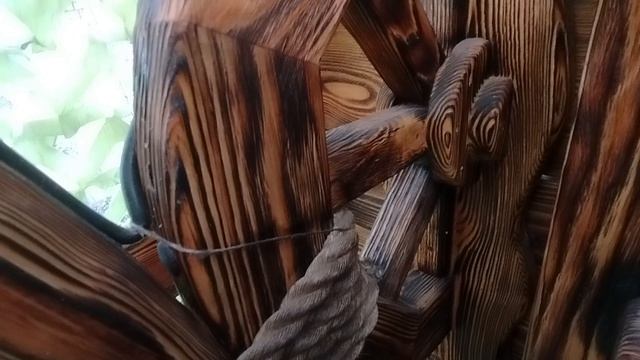 Настенный светильник факел