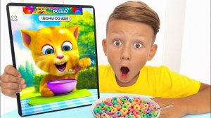 Супер Сеня и Говорящий Кот! Правила поведения для детей!"