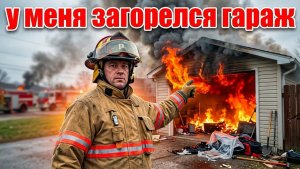 как и почему у меня горел гараж?