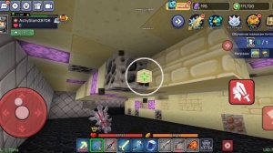 я играю в ски блок и выполняю свои задания от игры